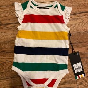 Hudson’s bay stripes baby onzie size 6/12